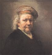 REMBRANDT Harmenszoon van Rijn Self-Portrait (mk33) oil painting on canvas